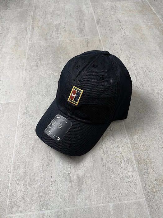 Boné Nike Court Preto 2026