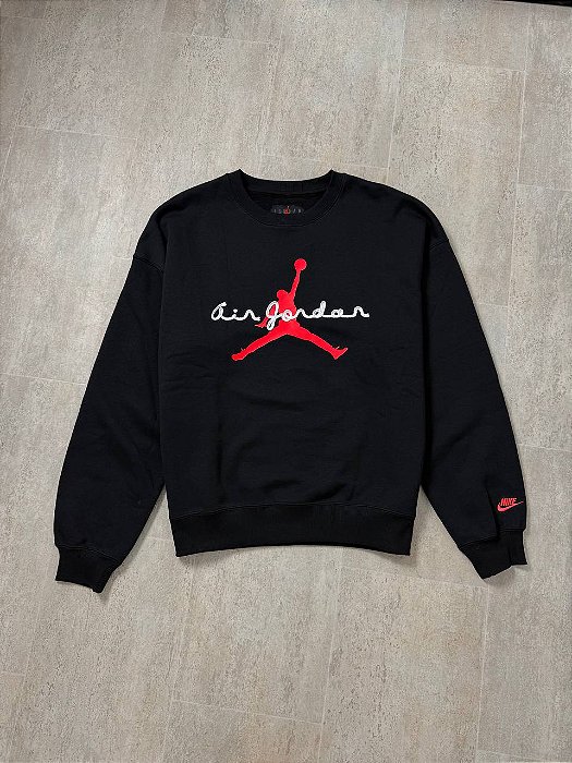 Moletom Jordan Break Crewneck