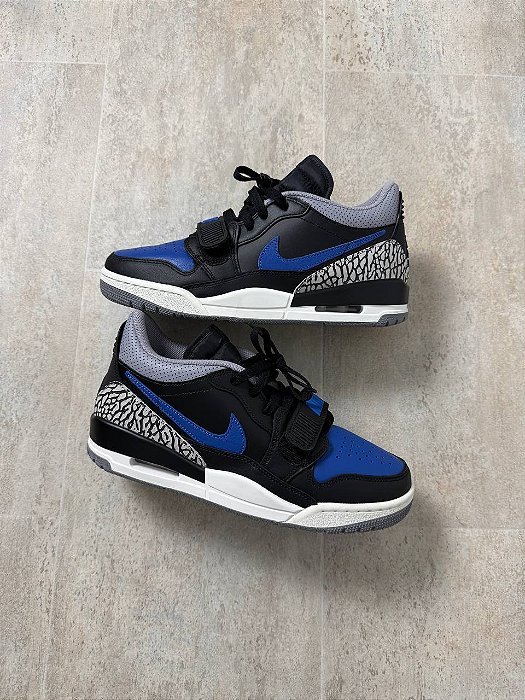 Tênis Air Jordan Legacy 312 Black Royal