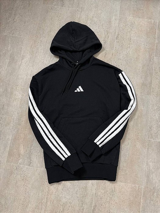 Moletom Adidas Essentials 3 Stripes