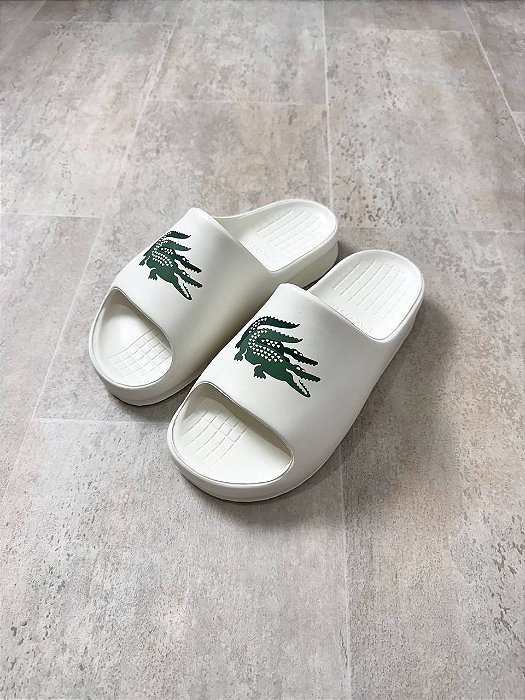 Chinelo Lacoste Serve Slide 2.0