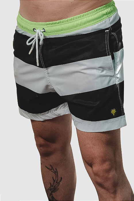 Beach Short Listrado Collor
