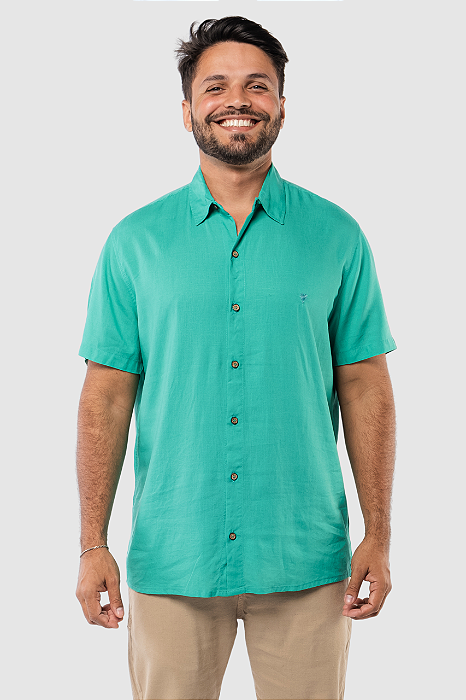 Camisa Aberta Cambraia