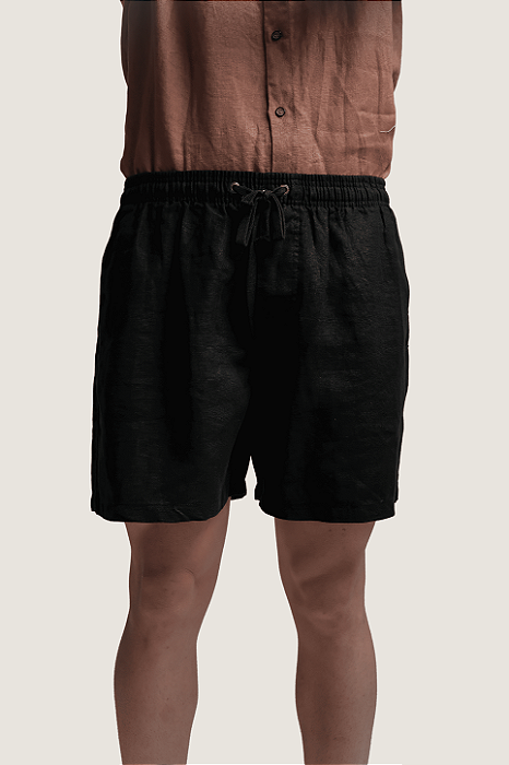 Short Passeio Puro Linho