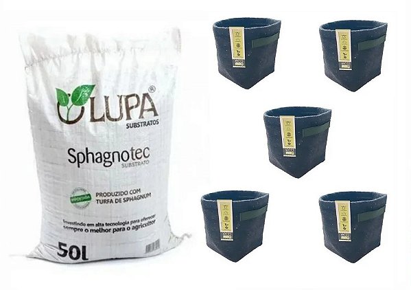 Kit Mix 50x5 Vaso Ecopot - 11 Litros