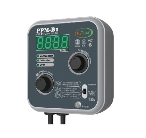 PPM B1 PRO LEAF - Controlador de CO2 Automático
