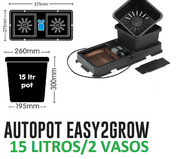 AutoPot Easy 2 Grow 15 Litros