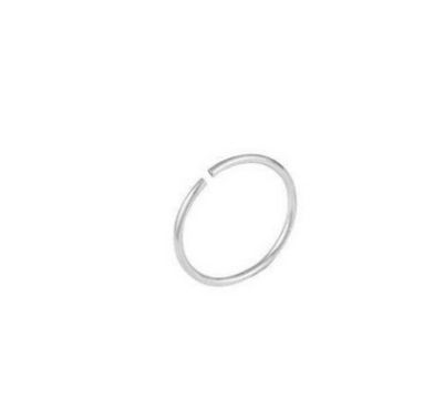 Piercing Argolinha Nariz Prata 925 8mm