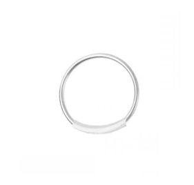 Piercing Geométrico Argola Lisa helix  Prata 925