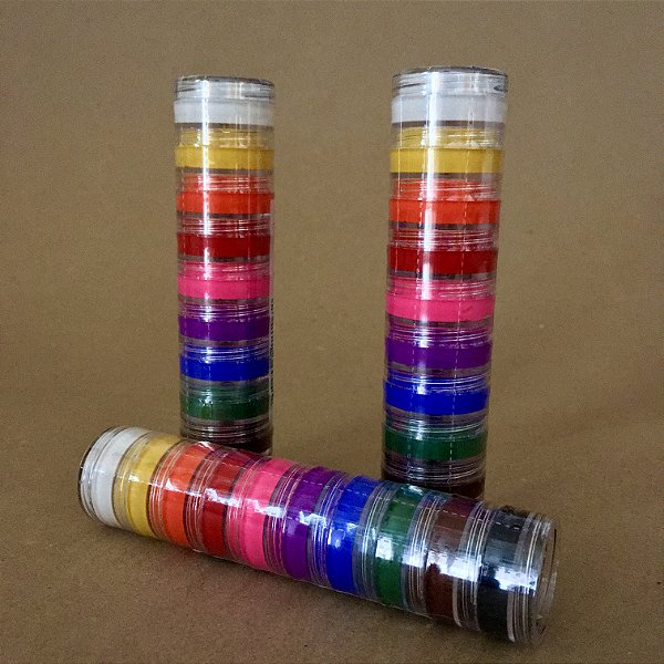 Tubo Cremoso Kit 10 cores