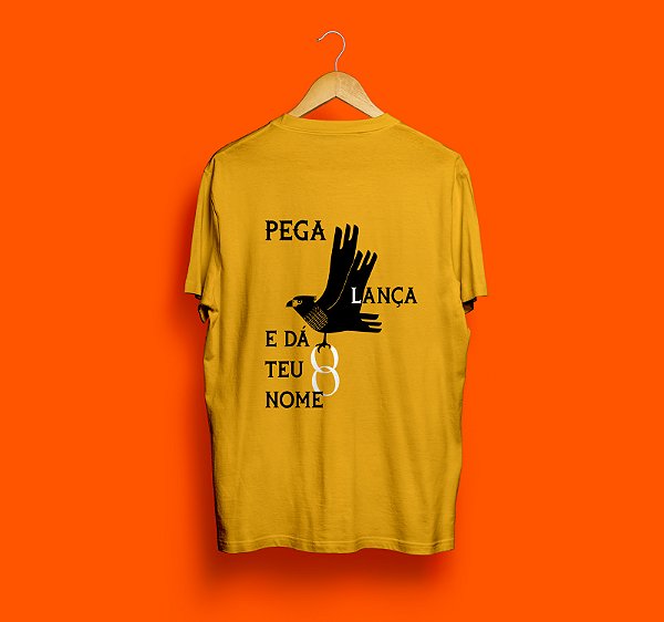 Camiseta Lona do Carcará AMARELA