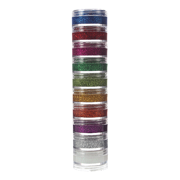 Tubo Glitter Cremoso 10 Cores