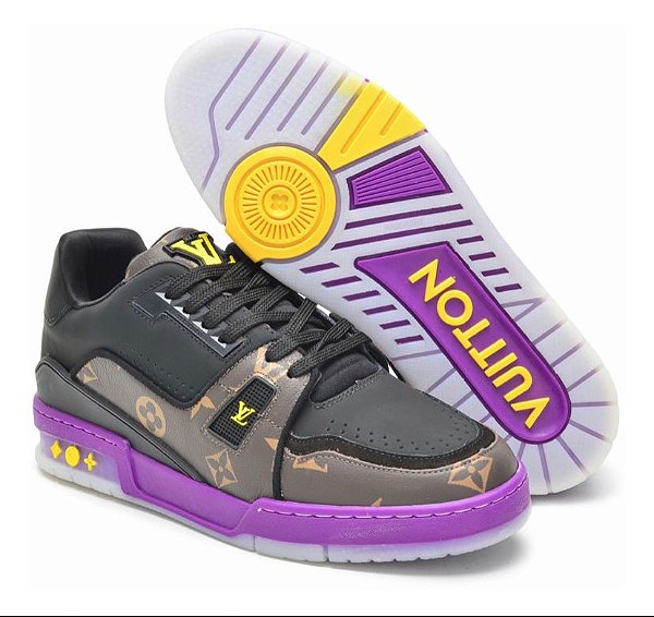 Tenis Louis Vuitton Sneaker Violeta