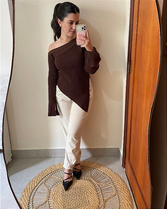 Blusa Assimétrica Âmbar