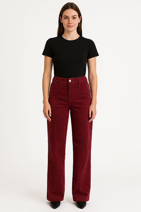Calça Veludo Cotele