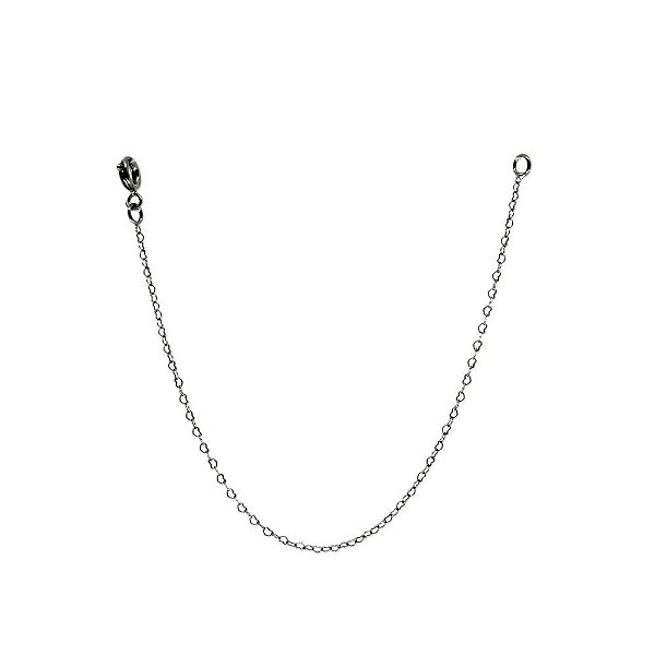 Pulseira em formato de coração ródio negro