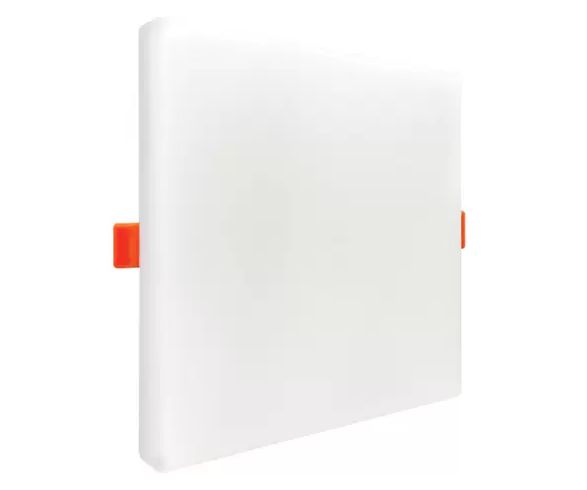 Painel Plafon Led Borda Infinita Quadrado 24w 17x17 Bivolt Avant Flat 4000K Branco Neutro 2400lm - 2 Anos de Garantia