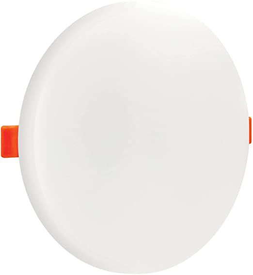 Painel Plafon Led Borda Infinita Redondo 24w 17x17 Bivolt Avant Flat 4000K Branco Neutro 2400lm - 2 Anos de Garantia