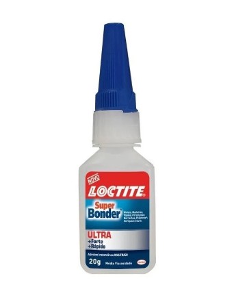 Cola Super Bonder Ultra Loctite Instantânea 20g Acrigel