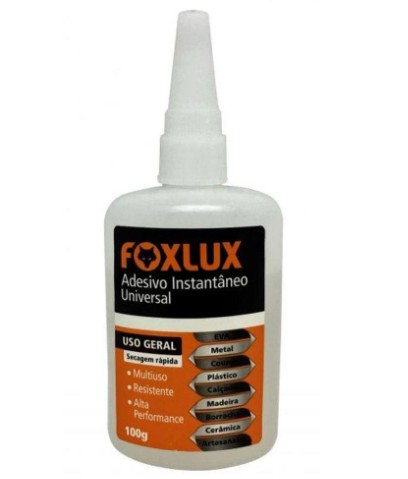 Cola Instantânea FoxLux 100g Acrigel