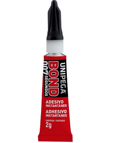 Cola Instantânea Unipega Bond bisnaga 2g Acrigel