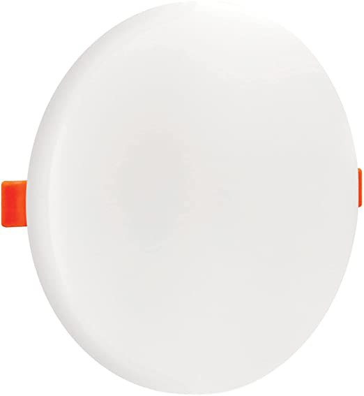 Painel Borda Infinita Embutir / Sobrepor 25W Bivolt Redondo Branco Frio 6500K