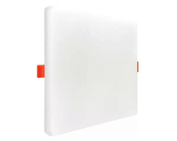Painel Borda Infinita Embutir / Sobrepor 36W Bivolt Quadrado Branco Frio 6500K