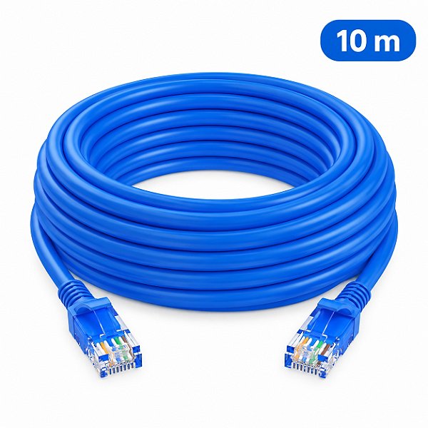 Cabo Patch-cord 4 Pares Azul 10 Metros Annlux