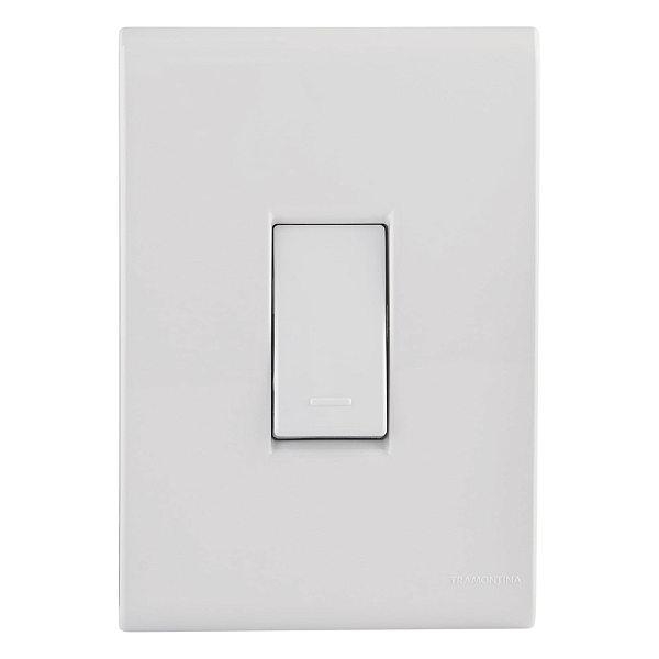 Conjunto 1 Interruptor Paralelo 10A/250V 57170/002 Branco Liz Tramontina