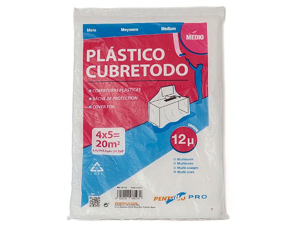 COBERTURA PLASTICO 4X5M MEDIA PENT 08123