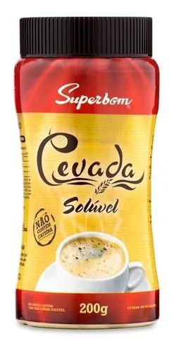 CAFÉ DE CEVADA SOLÚVEL SUPERBOM 200G