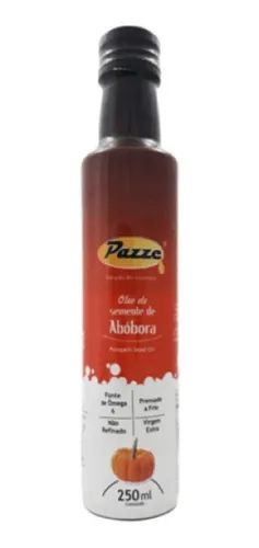 ÓLEO DE SEMENTE DE ABÓBORA 250ML PAZZE