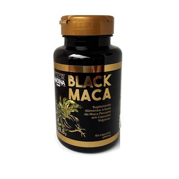 Black Maca - 60 Cápsulas - Color Andina