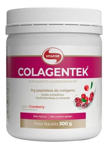 COLAGENTEK HIDROLISADO CRANBERRY 300G VITAFOR