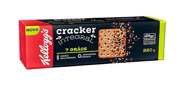 BISCOITO CRACKER INTEGRAL KELLOGGS 220G