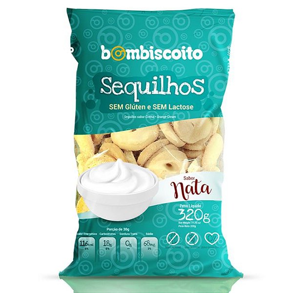 SEQUILHOS BOMBISCOITO 320G -
