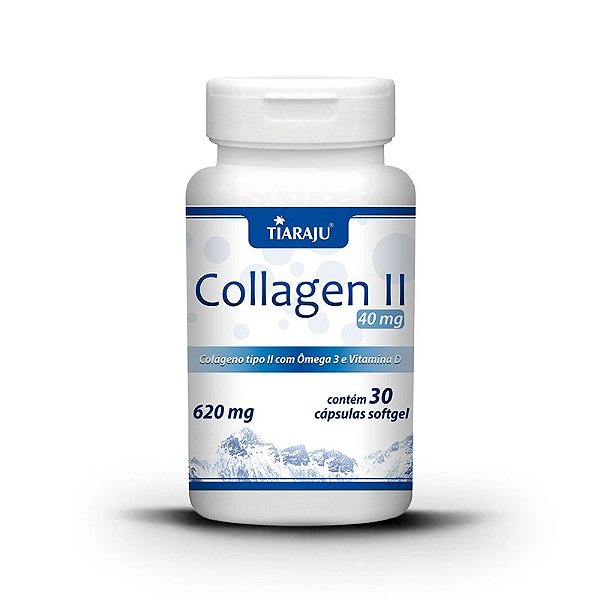 COLLAGEN TIPO II 620MG 30CAP GEL TIARAJU