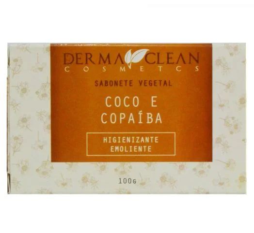 SABONETE COCO E COPAÍBA 100G DERMA CLEAN