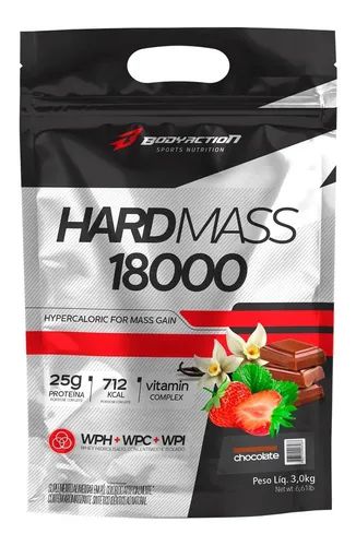 Hardmass 18000 Hipercalórico 3 Kg - Body Action