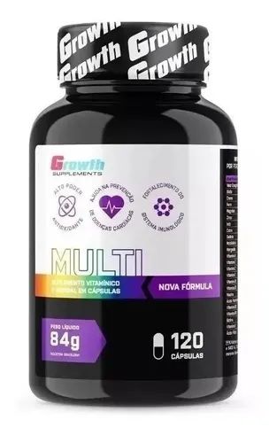 MULTIVITAMINICO 120 CÁPSULAS GROWTH