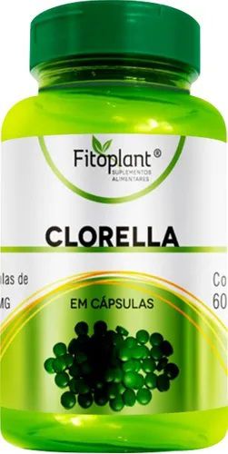 CLORELLA 500MG 60 CAP FITOPLANT
