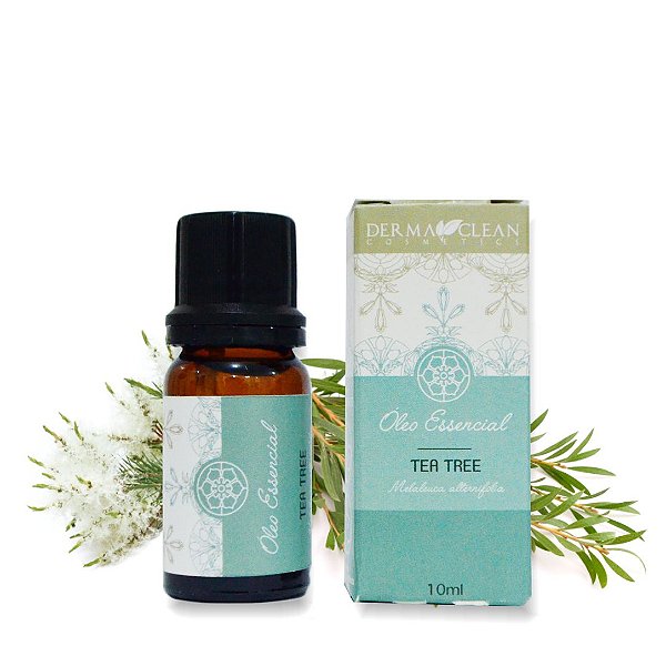 ÓLEO ESSENCIAL TEA TREE DERMACLEAN 10ML MELALEUCA