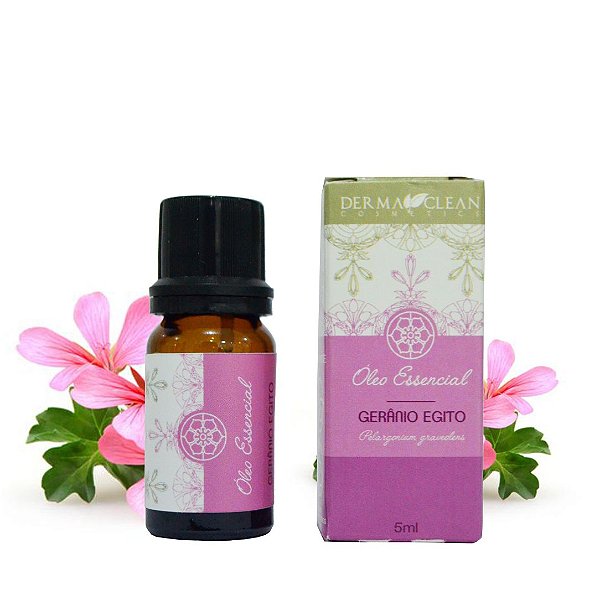 ÓLEO ESSENCIAL GERÂNIO DO EGITO 5ML DERMACLEAN
