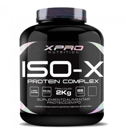 ISO-X PROTEIN COMPLEX BAUNILHA 2KG - XPRO NUTRITION