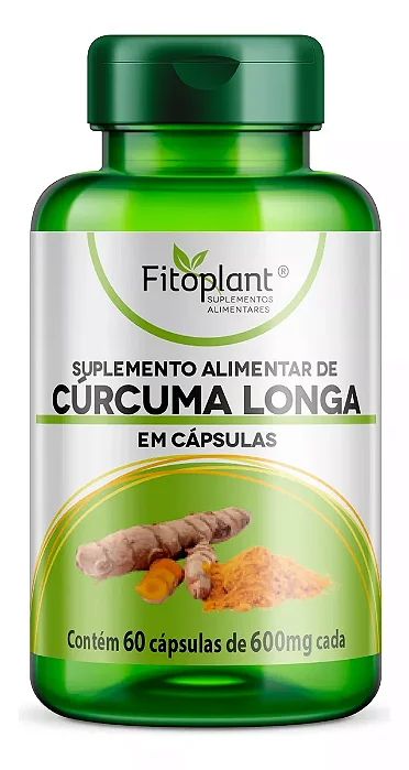 CURCUMA LONGA 600MG 60 CAP FITOPLANT