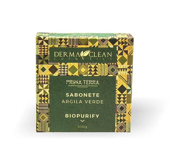 SABONETE 110G ARGILA VERDE DERMA CLEAN