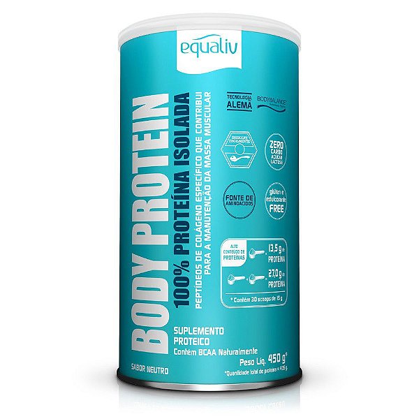 EQUALIV BODY PROTEIN 450G NEUTRO