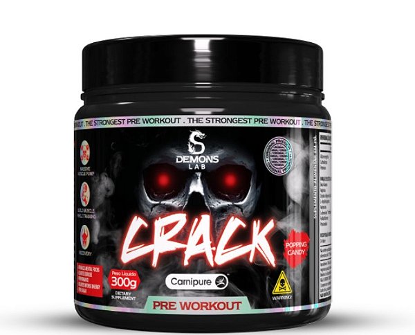 Demons Lab - Crack 300g Pré-treino