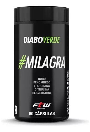 DIABO VERDE #MILAGRA - 60 CÁPSULAS