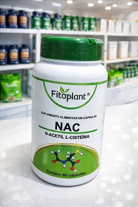 NAC 600MG 60 CAPS FITOPLANT